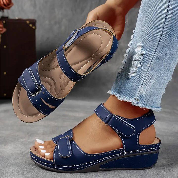 Nina | Orthopaedic Sandals with Wedge Heel