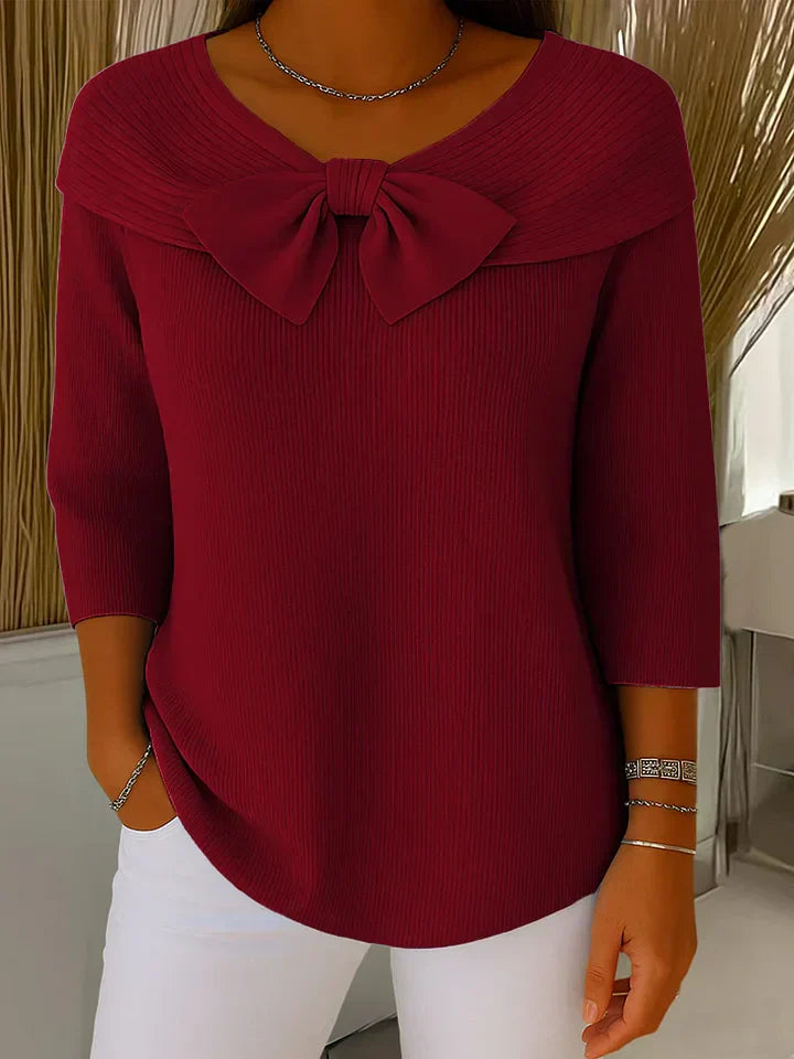Violet | Jumper with Bow