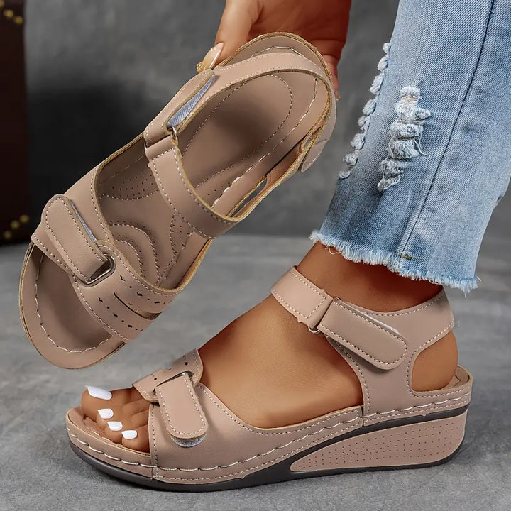 Nina | Orthopaedic Sandals with Wedge Heel