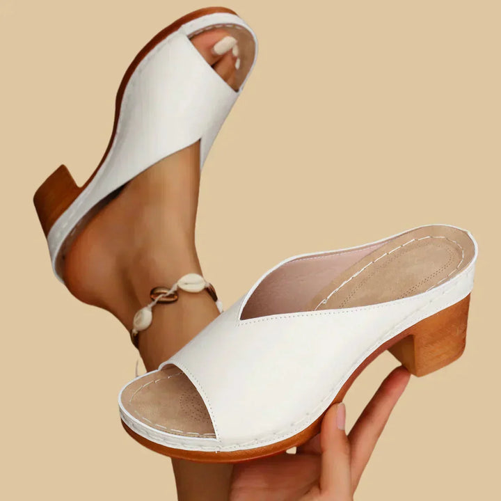 Lisa | Orthopaedic Sandals with Thick Heels