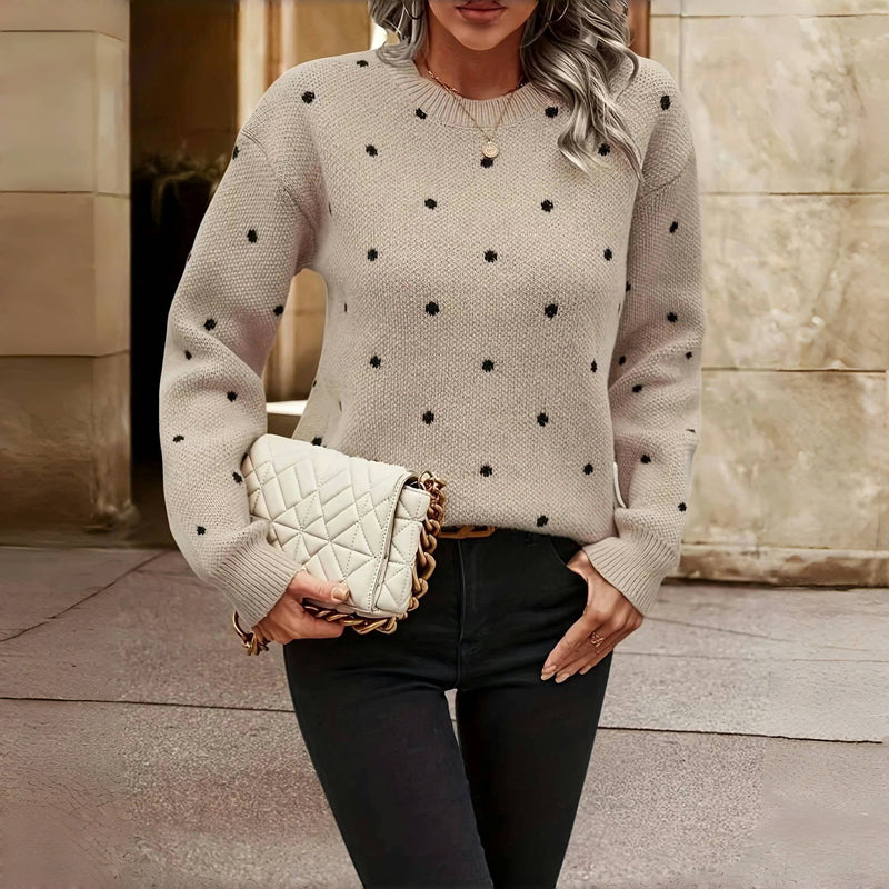 Romy | Cozy Dot Jumper