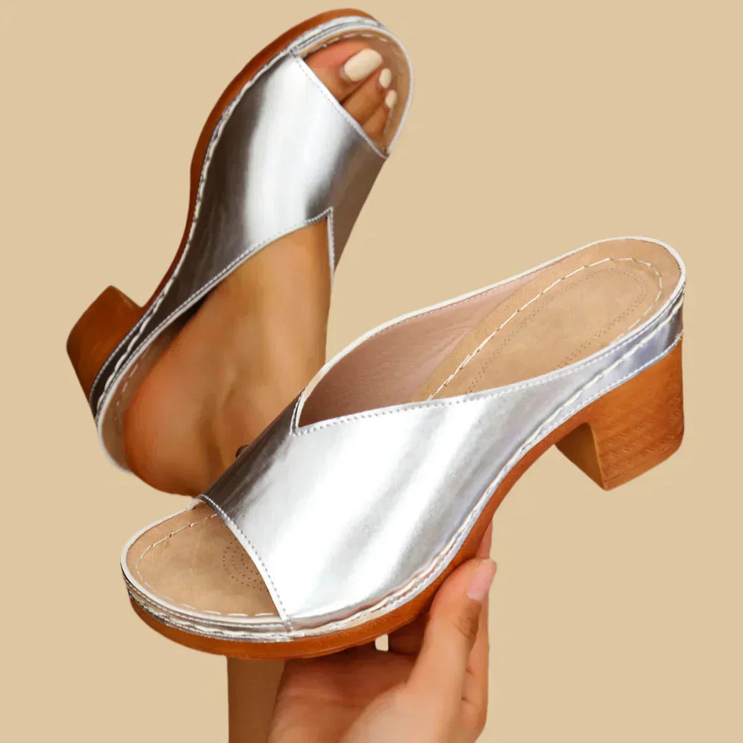 Lisa | Orthopaedic Sandals with Thick Heels