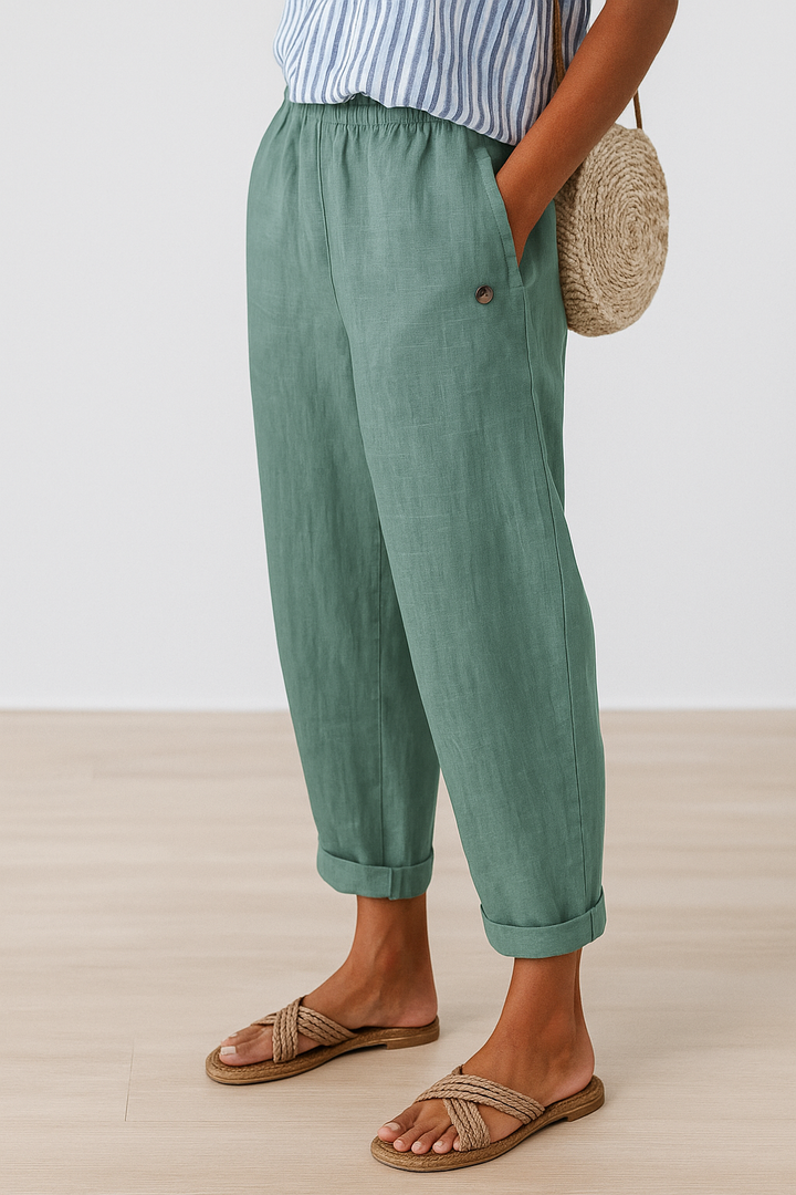 Wanda | Stylish Trousers With Side Pockets