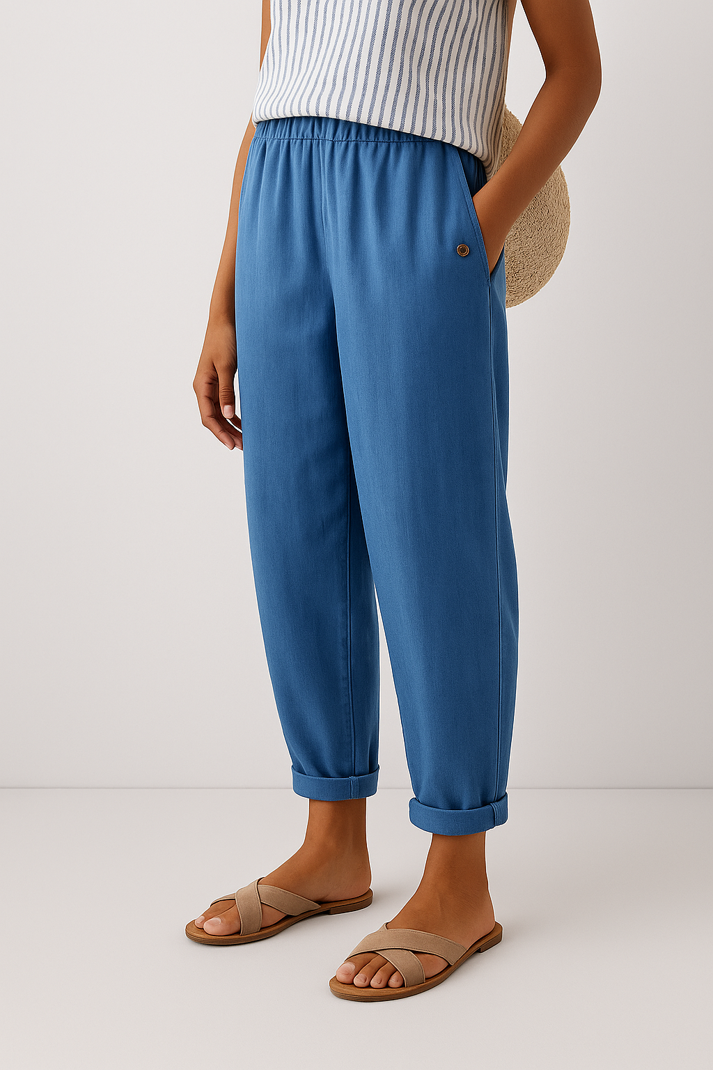 Wanda | Stylish Trousers With Side Pockets