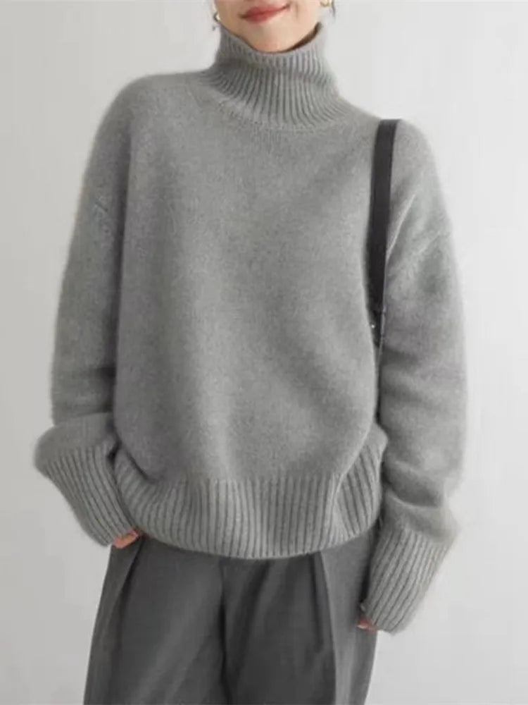 Chloe | Jumper With High Collar