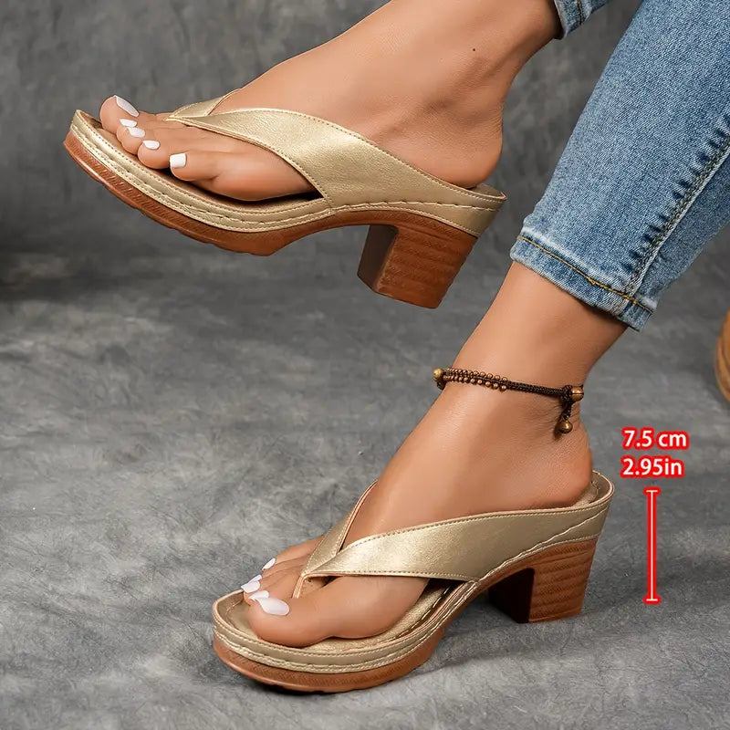 Marilyn | Orthopaedic Slippers with Heel