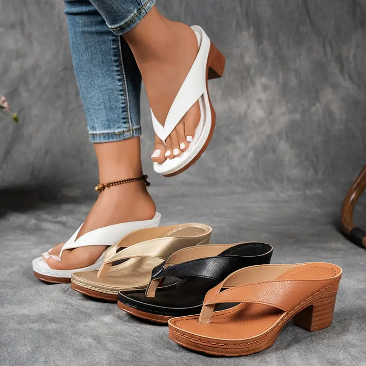 Marilyn | Orthopaedic Slippers with Heel