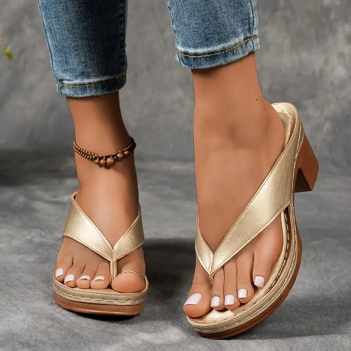 Marilyn | Orthopaedic Slippers with Heel