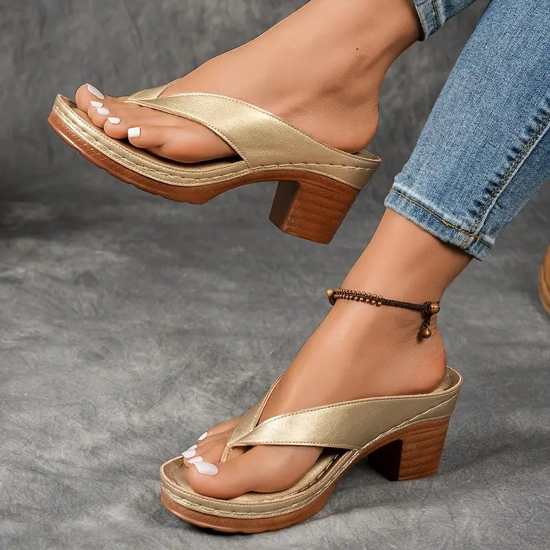 Marilyn | Orthopaedic Slippers with Heel