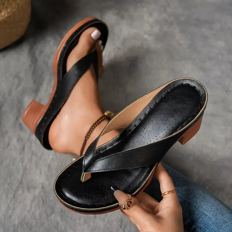 Marilyn | Orthopaedic Slippers with Heel