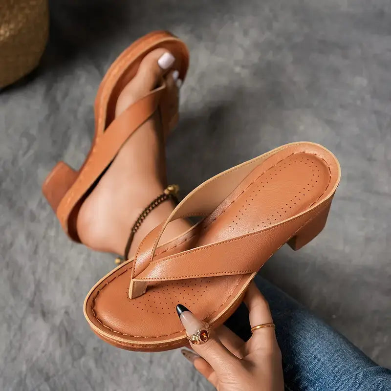 Marilyn | Orthopaedic Slippers with Heel