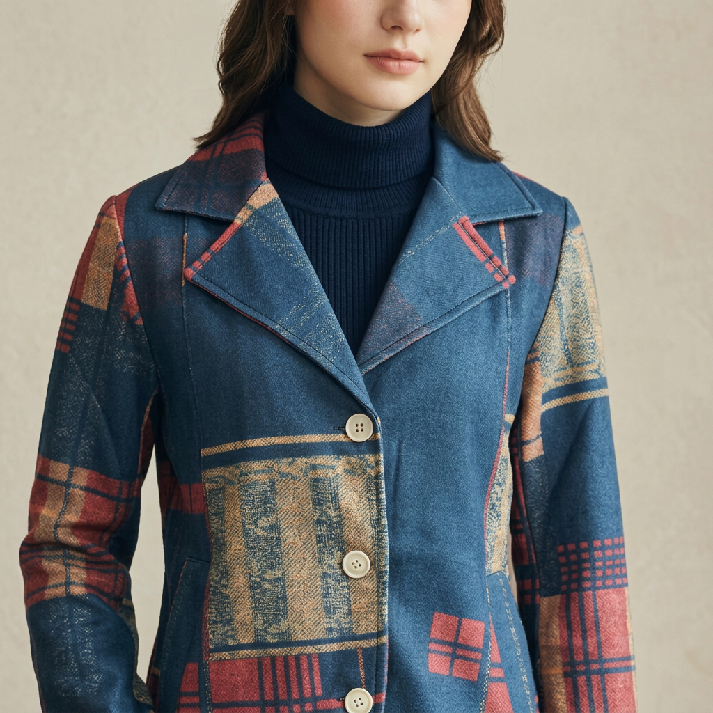 Francesca | Classic Plaid Jacket