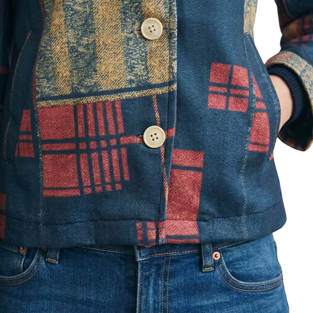 Francesca | Classic Plaid Jacket