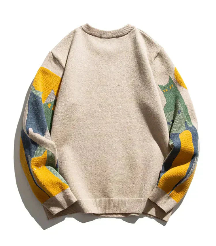 Felix | Moonlit Cat Jumper