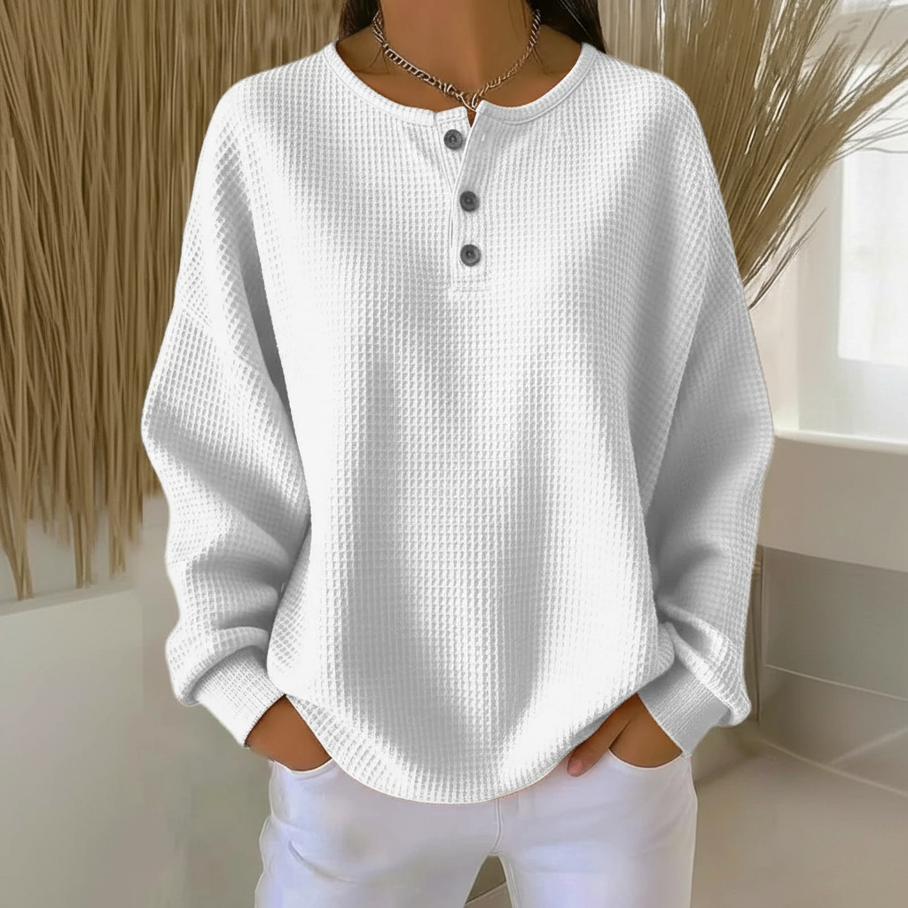 Alexa | Cozy Waffle Jumper