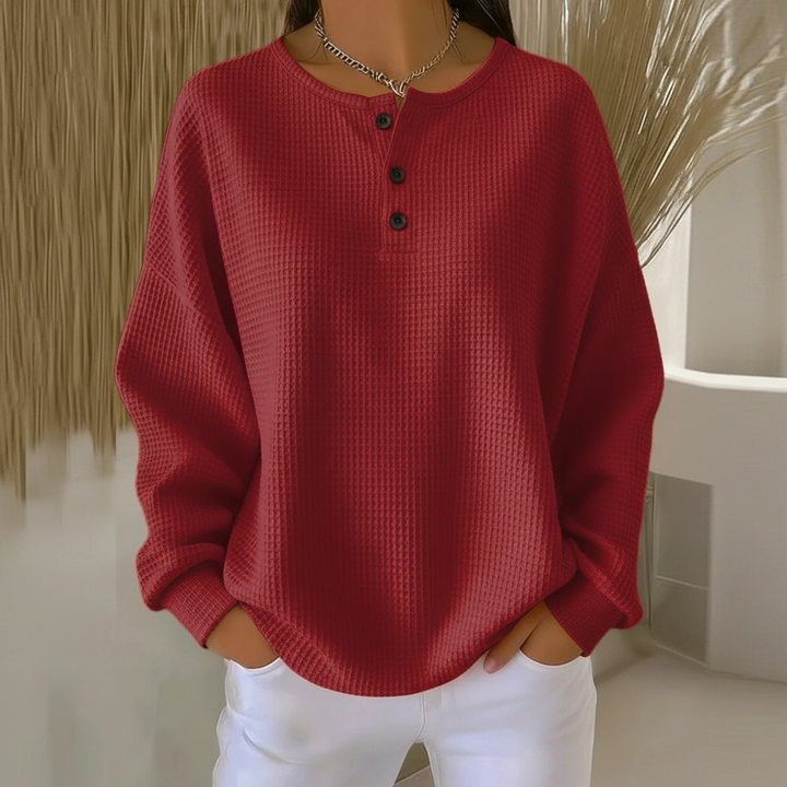 Alexa | Cozy Waffle Jumper