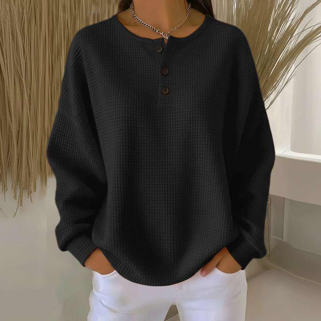 Alexa | Cozy Waffle Jumper