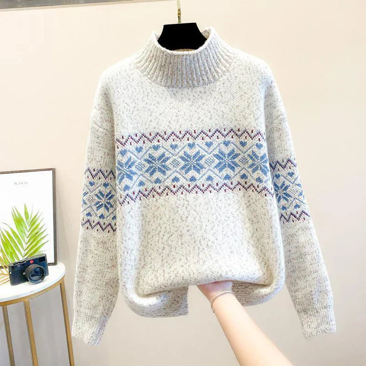 Isabella | Snowflake Knit Jumper