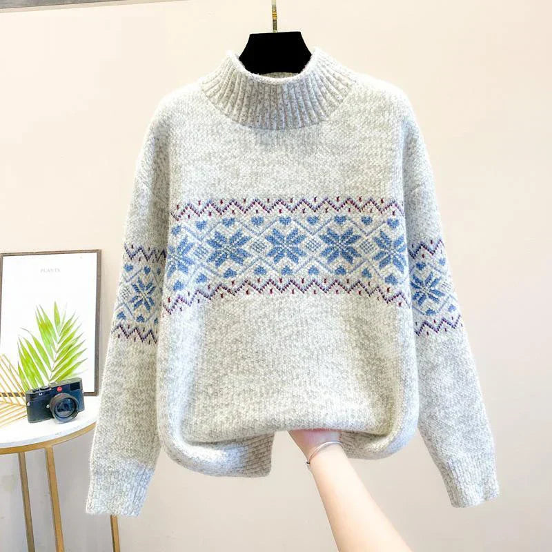 Isabella | Snowflake Knit Jumper