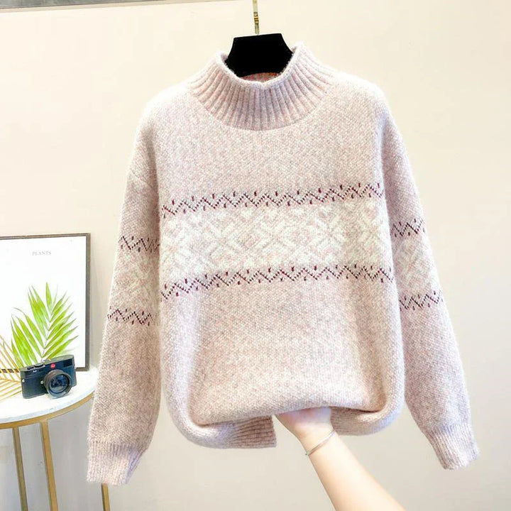 Isabella | Snowflake Knit Jumper