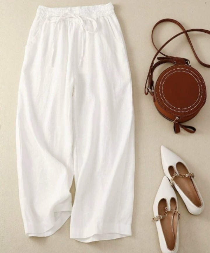 Sandra | Relaxed Wide-Leg Trousers