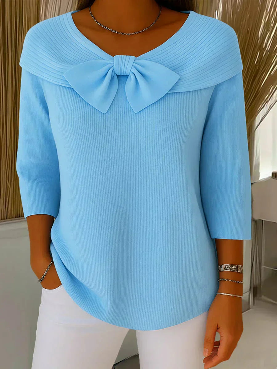 Violet | Jumper with Bow