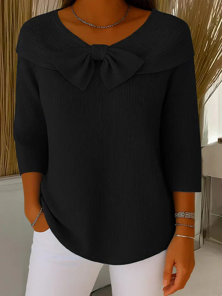Violet | Jumper with Bow
