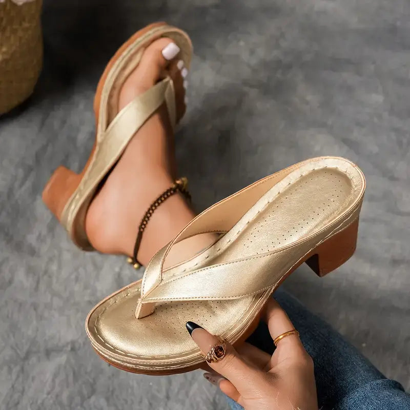 Marilyn | Orthopaedic Slippers with Heel