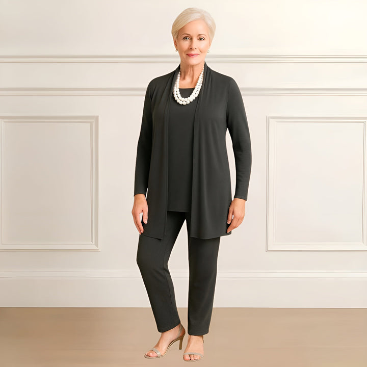 Ingrid | Cardigan Top &amp; Trousers Set