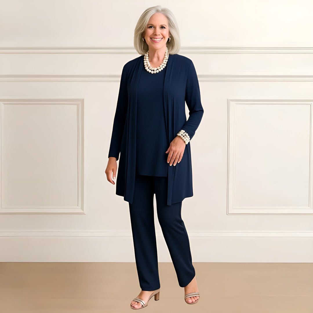 Ingrid | Cardigan Top &amp; Trousers Set
