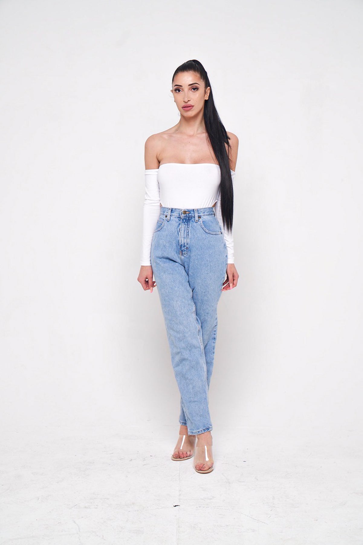 Vintage 80s High waist Mom Jeans – Audella